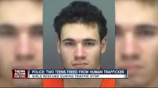 Police: Two teens freed from human trafficker