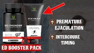 Herbaljoy ED Booster Pack | Natural Solution for Strong Erection & Long Intercourse Timing 