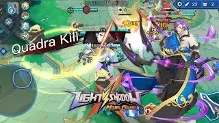 Light X Shadow Gameplay + Quadra Kill - Anime Style Moba Android/IOS