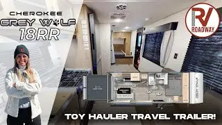 WOW! The perfect Toy Hauler! Checkout the New 2025 Forest River RV Cherokee Grey Wolf 18RR 🐺