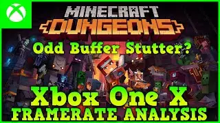 Minecraft Dungeons | Xbox One X Frame Rate Test [4K Mode Benchmark]