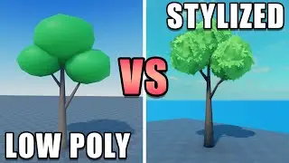 Как улучшить деревья в Roblox Studio | Расширенное руководство по стилизованным деревьям