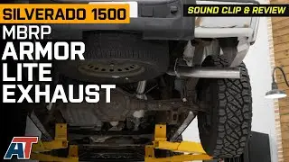 2007-2013 4.8L Silverado 1500 MBRP Armor Lite Single Exhaust System Review & Sound Clip