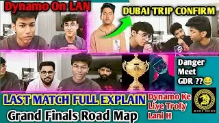 GDR Last Match Explain🔥 Dynamo Confirm Dubai Trip😱 Trophy For Dynamo 📢 Grand Finals Road Map🚨🐉🔱❤️
