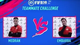 Teammate Challenge: Medr&aacute;n vs Embarba