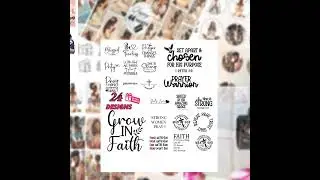 Christian Prayer Art Bundle | 373 Prayer Images | 68 Bonus Images Faith-Inspired Art for Prayer R...