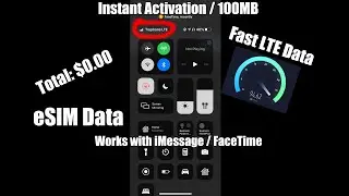 Как получить бесплатный мобильный интернет eSIM 100 МБ LTE - 4K