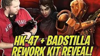 HK-47 and Bastila Fallen Rework Kit Unveiling! DARTH REVAN DEATHMARK! POWER CREEP! | SWGoH