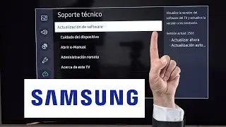 CÓMO ACTUALIZAR SOFTWARE SMART TV SAMSUNG  SOFTWARE UPDATE SAMSUNG  TVs ✅