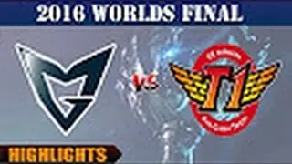 Highlights SKT vs SSG Game 5 -  LoL WCS 2016 FINAL -  Samsung Galaxy vs SK Telecom T1