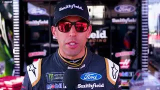 Almirola gives a NASCAR salute to troops in Chicago