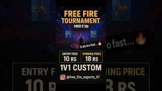 Best Free Fire Custom Room Tournament 2025 | Real Money Prize | #shorts #freefire