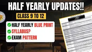 🔥 RBSE 2025 Half Yearly Blueprint, Syllabus aur Time Table Update | Most Students Don&rsquo;t Know This!