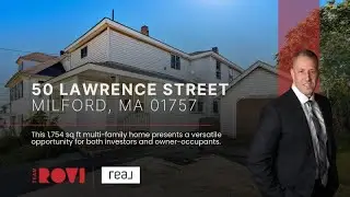 📍 TEAM ROVI🚀 | Real Estate | 50 Lawrence St, Milford, MA 01757 | Kevin Kalaghan