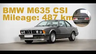 BMW M635 CSI (1988) - A Barn Find with Only 487 km!