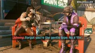 Johnny Unique Pacifist Dialogue During 