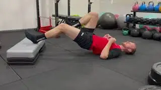 Hamstring Bridge - Single Leg Iso Hold