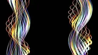 4K *Colorful Waves Morph* VJ Loop 2160p Motion Background