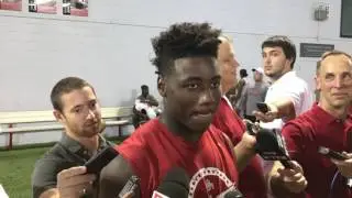 Curtis Samuel Interview Part 1