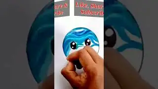 how to draw Neptune | how to draw Galaxy #shorts