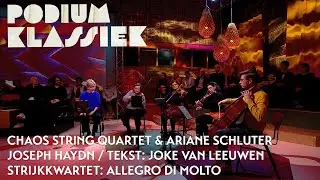 Chaos String Quartet & Ariana Schluter - Haydn - Strijkkwartet: Allegro di molto | Podium Klassiek