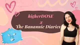 biohacking my beauty routine with higherDOSE - @thebananniediaries - link in caption to shop!
