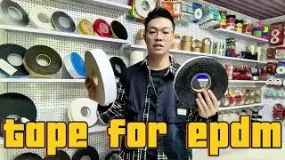 Super thin strong tape single sided reinforced rubber,foam insulation tape for ac lines