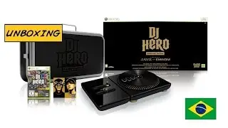[Unboxing] Xbox 360 DJ Hero Renegade Edition PT-BR