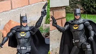 New Batman the flash movie action figure review beast kingdom