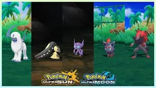 Pokemon UltraSun & UltraMoon - Absol,Mawile,Sableye,Zorua & Zoroark Locations