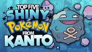 Top 5 Shiny Pokemon From Kanto