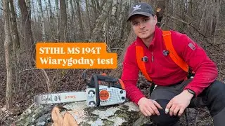 Pilarka łańcuchowa stihl MS 194t. Prezentacja i testy 