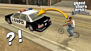 GTA SAN ANDREAS DA POLİSLERİ TAKİP EDİNCE BAKIN NE OLUYOR ?!