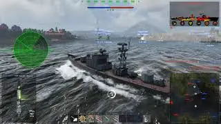 War Thunder; SKR-7; I couldn't do much more in this battle; Naval Arcade