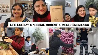 Life Lately: Sharing a Good News, Indian Grocery Shopping & Makki Paratha, Real Homemaking Moments