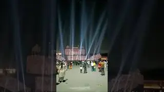 Lal kila / red fort  light show# Delhi shorts