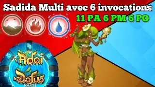 SADIDA Stuff MULTI lvl 200 + 6 invocations très complet ! (DOFUS Touch)