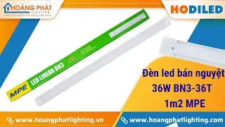 Lắp đ&egrave;n led b&aacute;n nguyệt 36W BN3-36T 1m2 MPE c&oacute; đơn giản kh&ocirc;ng? &Aacute;nh s&aacute;ng thực tế ra sao?
