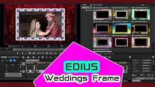 (73) ✨ Weddings Frame Effect for Edius | Free Download Project 2025 | Best Wedding Frame Effect