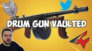 DRUM GUN VAULTED! *STREAMERS REACT*