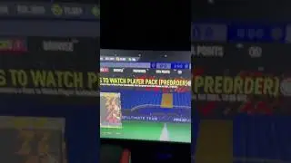 fifa 22 Don&rsquo;t open your Ones to watch player pack you must opened on or after October 1st