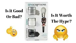Spa Scriptions Clay Dead Sea Minerals and Charcoal Gel Mask (Review) (Product Testing)
