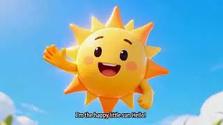 Happy Little Sun 🌞 | Poems | Kids Rhymes| #rhymes #ytviral #music #viral #trending 