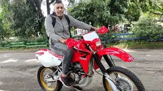 🚨Legendaria Honda XR650r // Probando el tractor en la ciudad 🚜