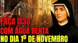 Santa Faustina: Faça Isso com Água Benta em 2 de Novembro e Atraia Abundância!