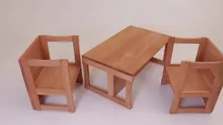 Diese Kinderm&ouml;bel sind Wendem&ouml;bel: einfach praktisch, flexibel und stapelbar von Holzspielzeug Peitz