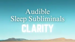[AUDIBLE SLEEP SUBLIMINALS] CLARITY Affirmations, Partially Hidden in Mountain Rain | 8 Hours