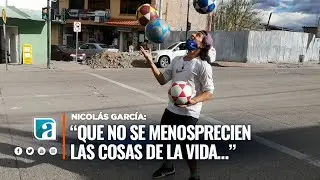 El malabarista del semáforo