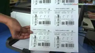 Generate label of different barcode using Barcode Generator Software