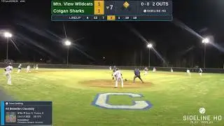 Colgan Sharks 2022 Brandon Cassedy Walk-Off RBI Single Scores 2022 John Stansbury II 03-25-22